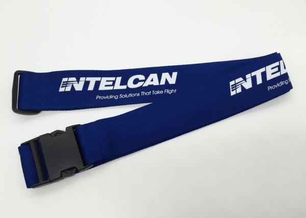 90Cm length badge holders trade show lanyards custom printed with double hook