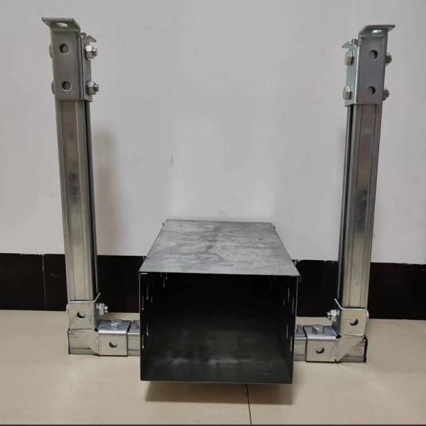 Wall Mount Seismic Brackets For Cable Trays Bolted Installation 4 Inches Width