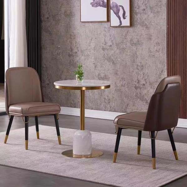 Marble Custom Coffee Table Iron Luxury Creative Table For Home Office