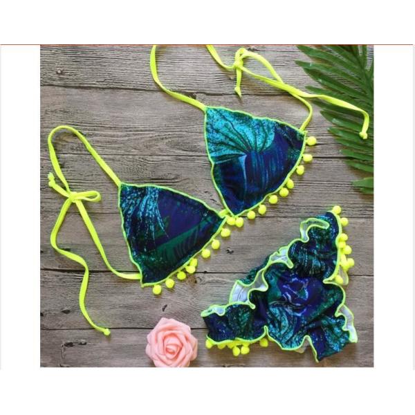 Sexy Leopard 2018 Micro Bikini Set Push Up Thong Biquini High Cut Women