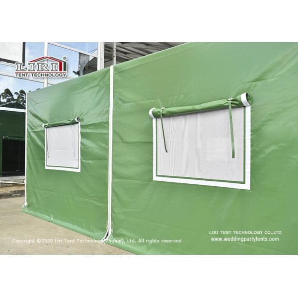 Шатры алюминиевой армии рамки 60м на открытом воздухе военные располагаясь лагер