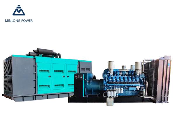 500 mg NOx 1120kw Gerador de energia a gás natural 16m33D1280ng11