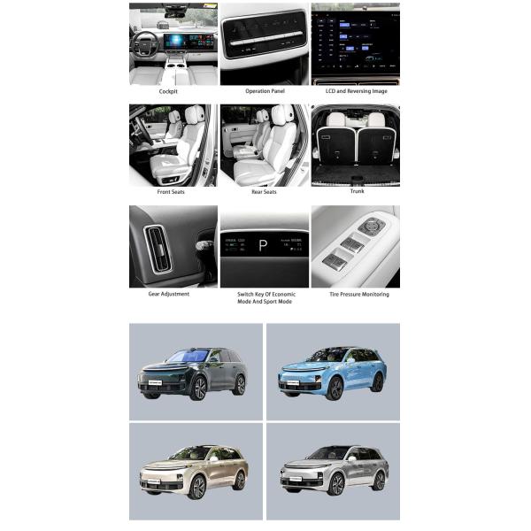 Lixiang Li L8 Электрический гибридный автомобиль Luxury Suv EV Новые энергетические транспортные средства