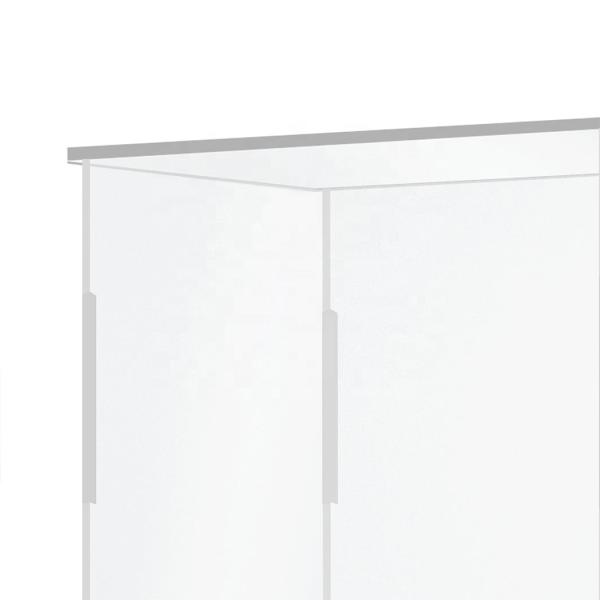 Plexiglass Acrylic Lockable Countertop Display Case Jewelry Bearbrick Case Acrylic Plexiglass