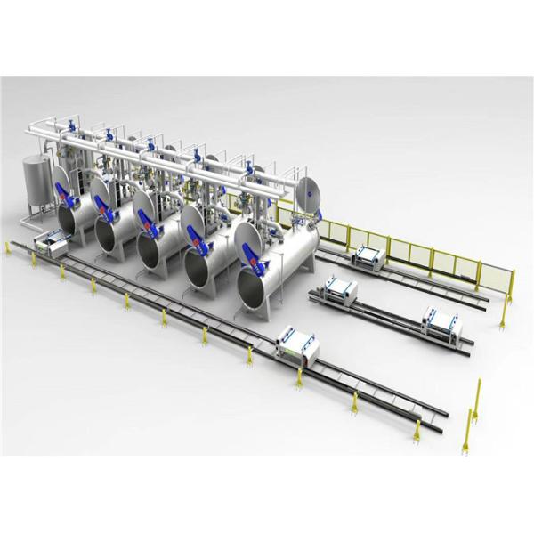 Food Sterilization Equipment For Flexible Packaging Full Automatic Rotary System