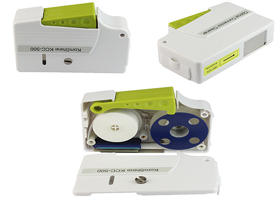 Plastic Optical Fiber Connector Cleaner Box / Fiber Optic Cleaning Tool