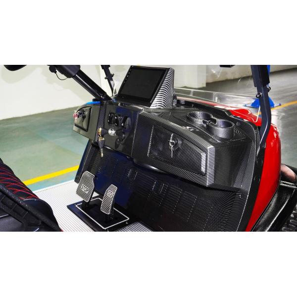 Private Mold Electric Lifted Cart 4 Passenger Chinese Hunting Golf Carts with Rear Disc Brake