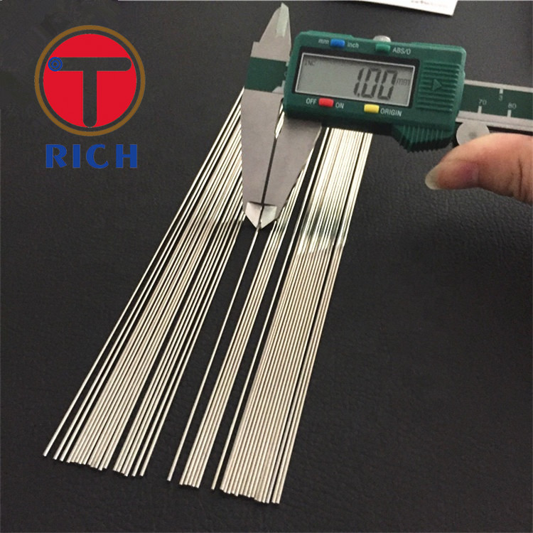 Round Stainless Steel Tube Welded Stainless Steel Capillary Tubes Polished Surface