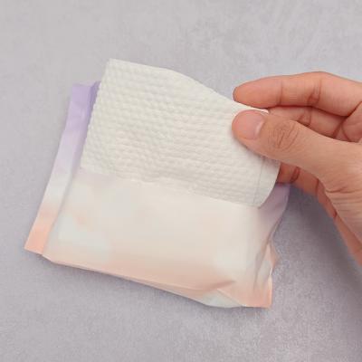 OEM Tissu en coton jetable Touche douce serviette de voyage jetable