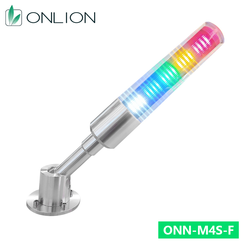 ONN-M4S-F 12v 24v 220v Rotatable Base Warning Lamp Automatic Equipment