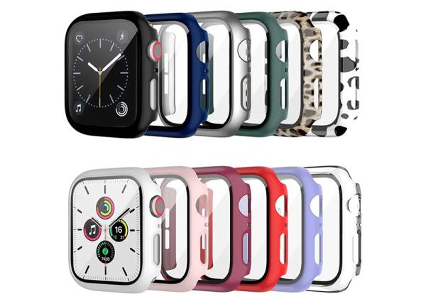 Anti Scratch Watch Screen Protector Case 42mm 44mm Hard Watch Face Protector