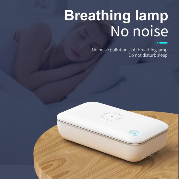 6pcs Lamps UVC Mobile Phone Disinfection Box 10W Sterilization Box For Phone