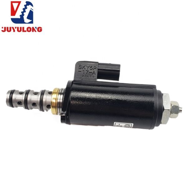 JUYULONG Two-Speed Solenoid Valve for KobelCO SK200 250 260-6E-8 31/40C50-213 Excavator Compatible Construction Machinery Part