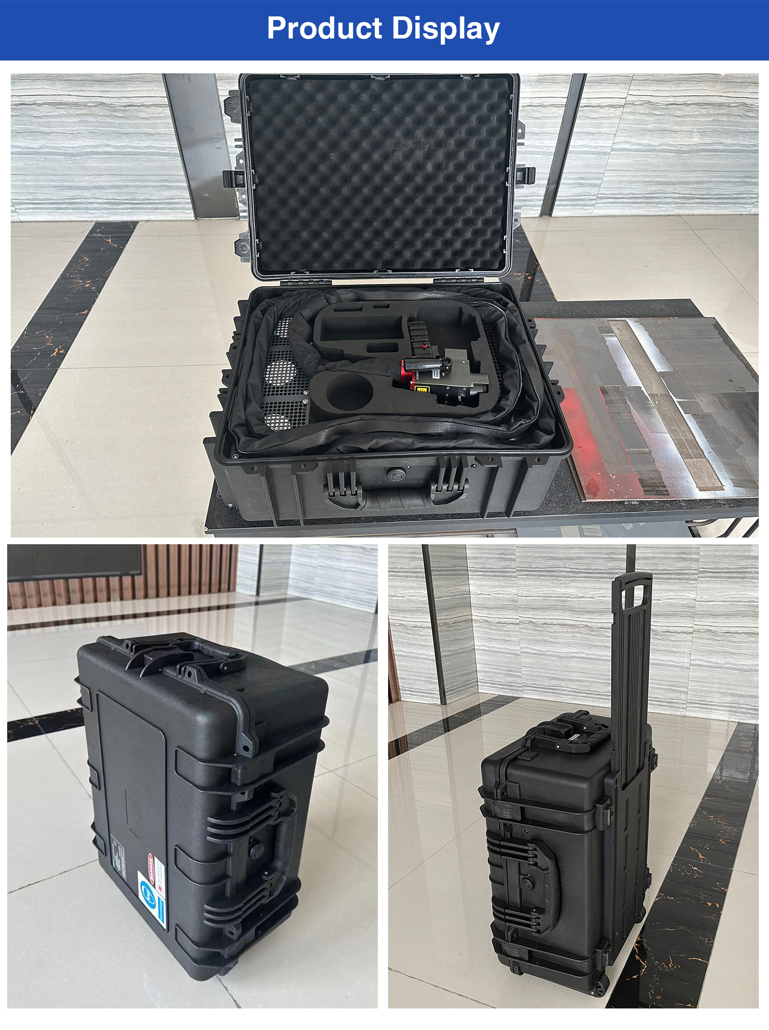 200W 300W Pulse Laser Cleaning Machine for Metal and None Metal Cleaning Without Demage Surface air Cooled Laser Cleaner