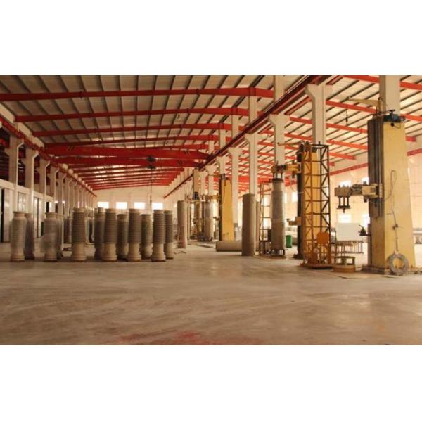 High Voltage Sf6 Inverted Current Transformer Bushing Hollow Ceramic Insulator
