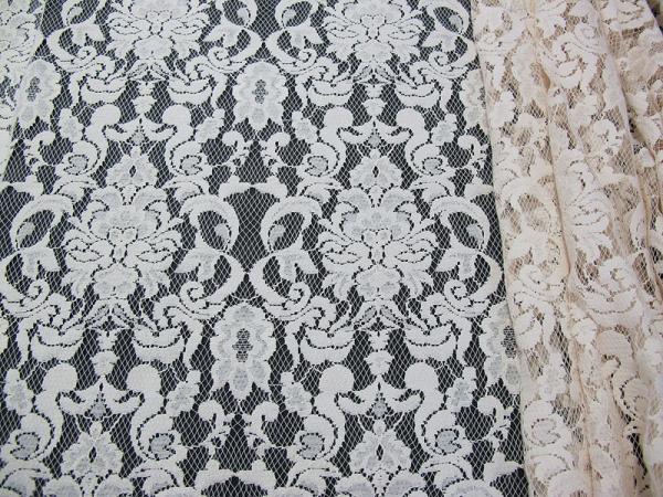 Breathable Cotton Nylon Lace Fabric Trimming Lace For Lingerie SYD-0014