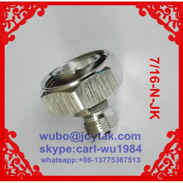 DIN 7/16 adaptor All brass DIN 7/16 male to N female adaptor manufacturer in China