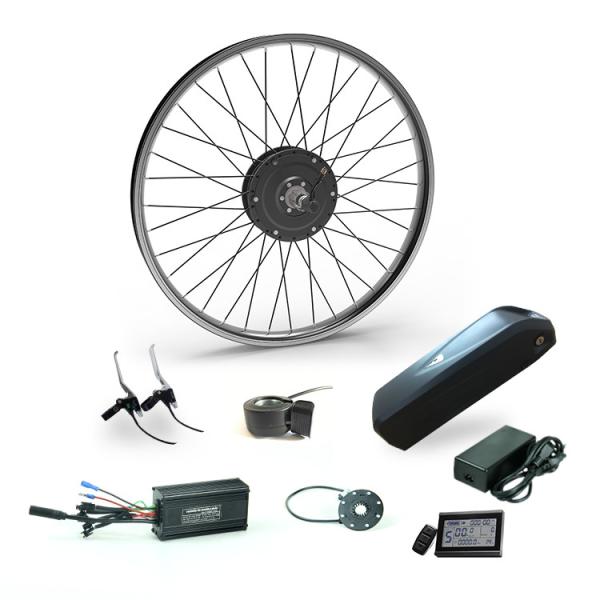 48v 350w E Bike Rear Hub Motor , Fast Speed Ebike Kit For Road Bike