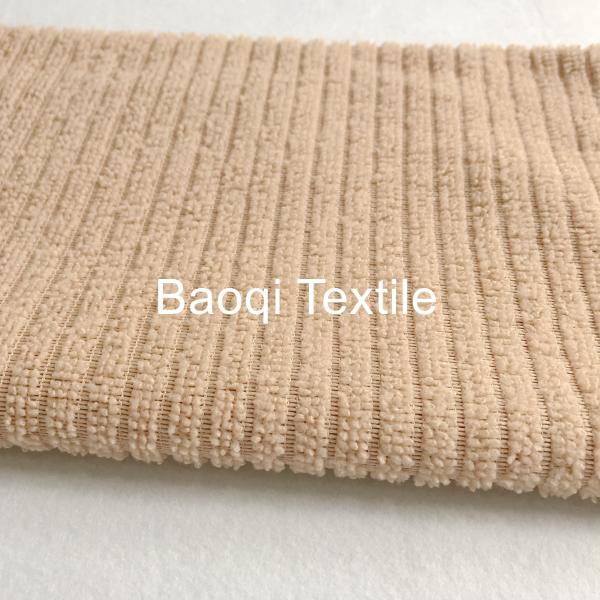 light brown solid stripe dish rags 100% poly microfiber tea towels wipes,single side kitchen cleaning rags size 16*16“