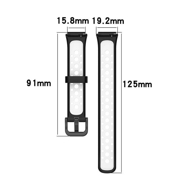 Breathable TPE Sports Smartwatch Strap
