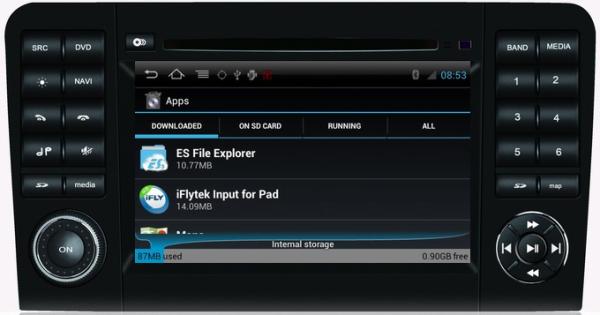 Ouchuangbo Car Audio GPS Navi Radio S150 Android 4.0 for Benz ML W164 /GL X164(2005-2012) with 3G Wifi USB VCD OCB-213C