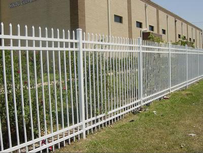 Cerca de piquete de aço da galvanização de OHSAS 18001 1.8*2.4m