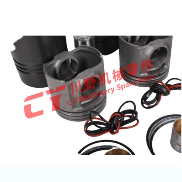 6151 - 31 - 2711 6151312710 Engine Cylinder Liner Kit Piston Ring 6D125 For PC400 - 5
