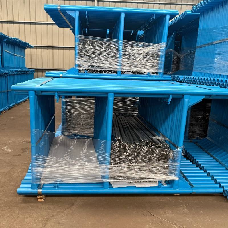 Hot-dip Galvanized Frame Scaffolding System with 10kN - 35kN Load Capacity and Adjustable Height Construction Platform