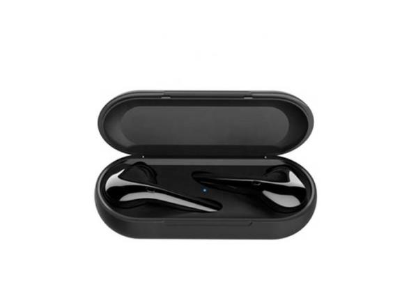 65mAh Battery True Wireless Stereo Earbuds Black / White Color Ear Hook Type