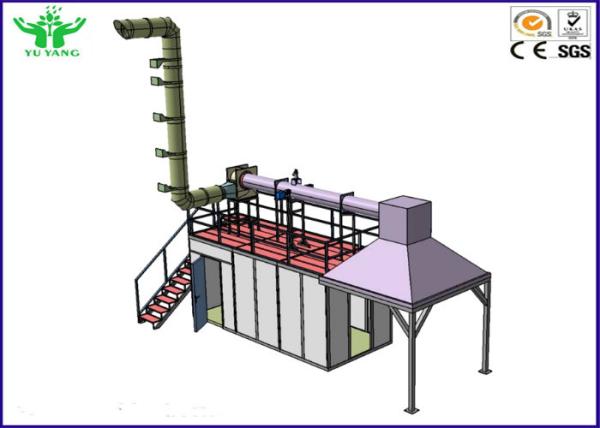 Heat Release Rate Fire Testing Equipment In Full Scale Room Corner Test 6 Kw 380v
