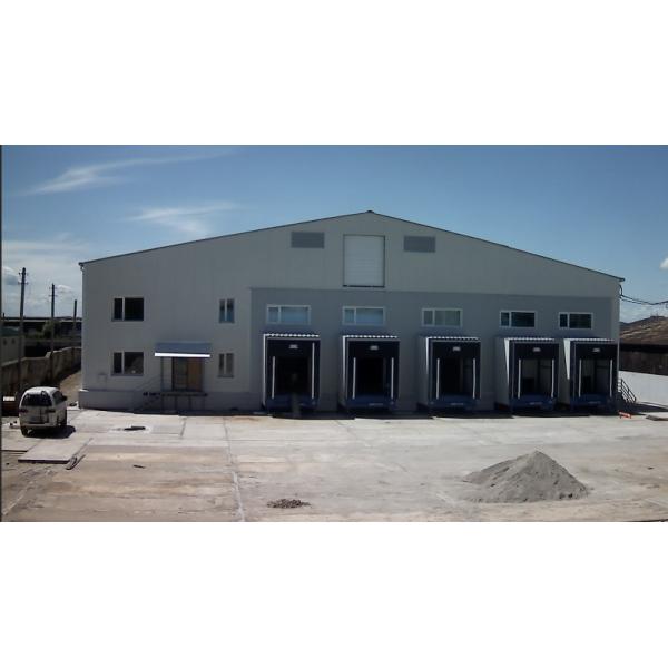 Rust Proof Industrial Chicken Houses , Anti Earthquake Steel Structure System