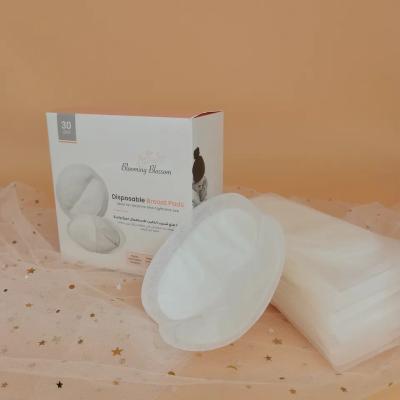 Ampolas mamárias de algodão descartáveis absorventes personalizadas para cuidados com a maternidade