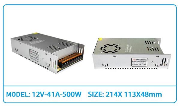 500W DC 12V 41A S Power Supply Switching For LED Strip Light