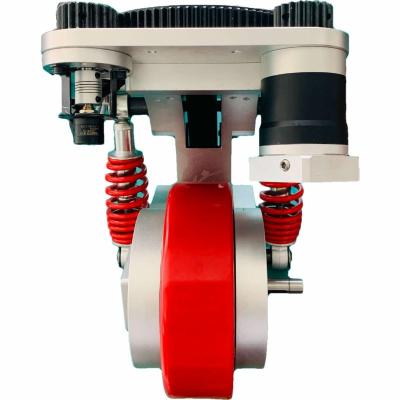 Motorless robô do AGV da redução planetária roda da movimentação várias relações da velocidade