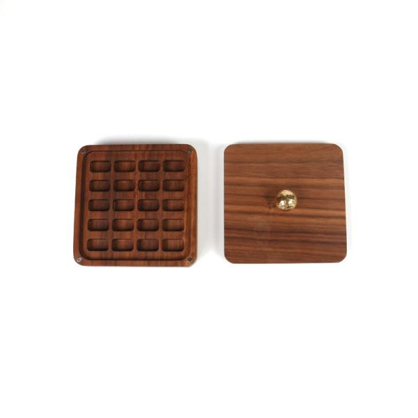 Wooden Multi-Compartment Jewelry Box  Elegant Storage Solution for Rings Necklaces Earrings and  More.
