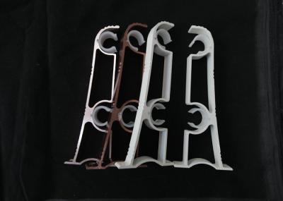 Decorative Aluminum Alloy Double 0.3mm Curtain Pole Brackets