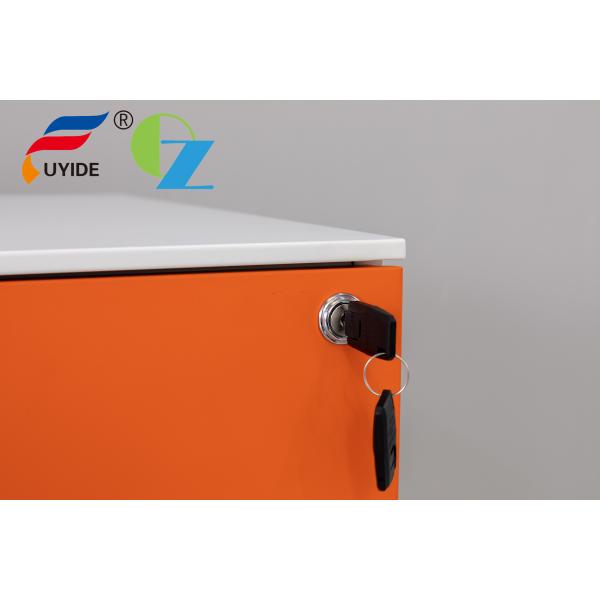 Файла белое A4/F4 шкафа офиса металла 3 ящиков постамент ящика стального мобильный