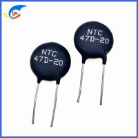 MF72 47D-20 NTC Power Thermistor 47 Ohm 4A 20mm Para fonte de alimentação de comutação de potência do inversor