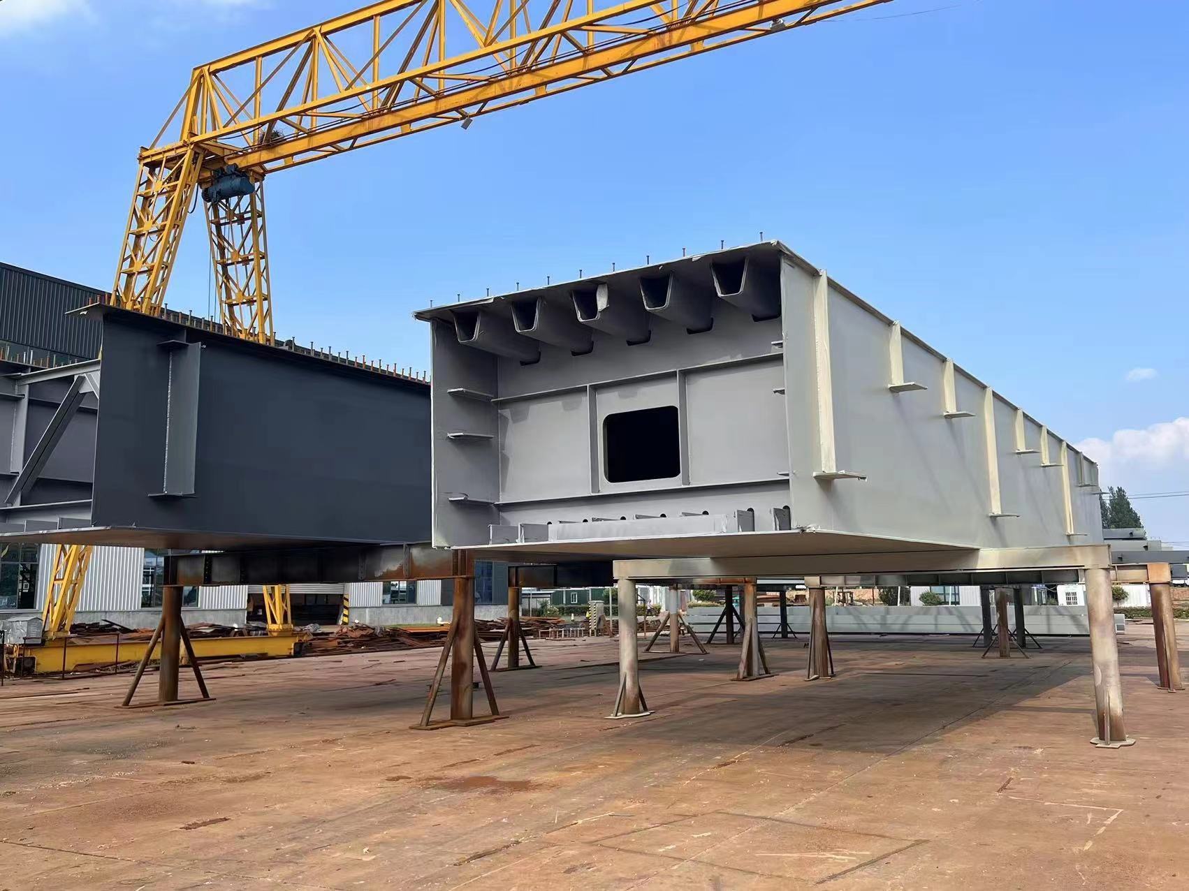 Prefabricated Large Span Steel Structure Portable Bailey Bridge for Municipal Pedestrian Skywalk