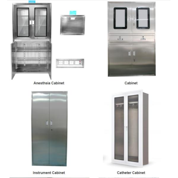 Специализированные больничные шкафы из нержавеющей стали Мебель Операционный театр