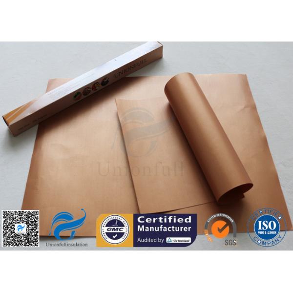 Non Stick Silicone Baking Mat Copper 33X40CM PTFE Coated BBQ Grill Mat FDA Food