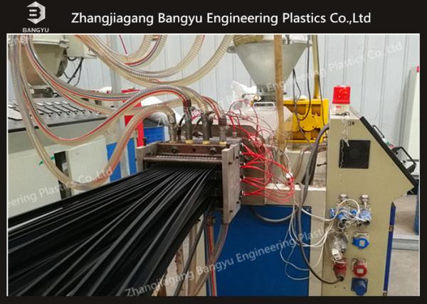 Linha de produção de tiras de nylon extrusora de plástico de parafuso único Equipamento de extrusão de poliamida