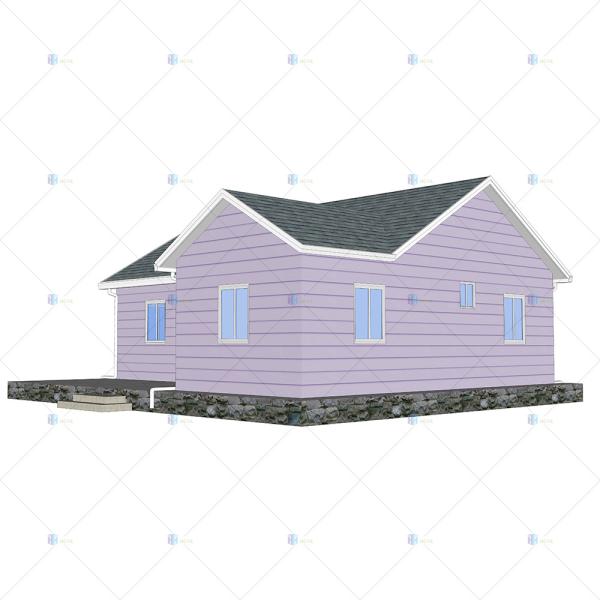 Heya-2Q05 China 2 room light gauge house flat pack eco friendly malaysia price