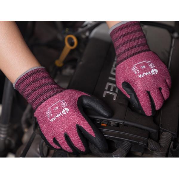 Automotive Industry Mens Terry Brushed Winter Hand Safety Gloves