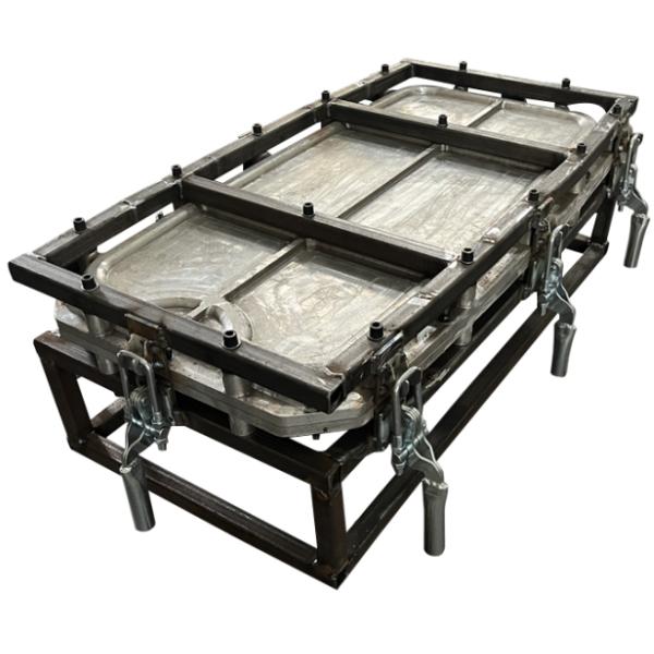 Chaise personnalisable en aluminium rotatif moulé conception durable pour vos besoins de production