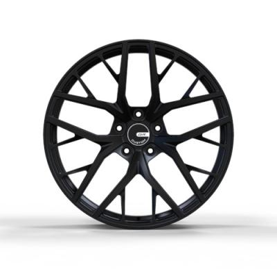 Rodas ET50 do preto da liga de alumínio 20x9 bordas de SUV de 22 polegadas