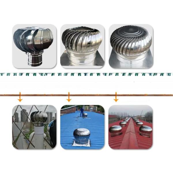 Улучшить вентиляцию крыши с помощью настенного турбинного вентилятора на крыше