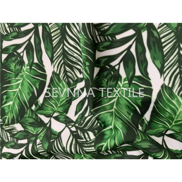 Rain Forest Repreve Yarn Stretch Leggings Fabric Circular Knitting For Gym Suit