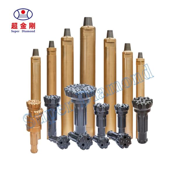 Atlas Copco 3/4/5/6/8 Inch DTH Pneumatic Percussion Hammer 1.0 2.5MPa with and API 3 1/2 Reg Connection Thread