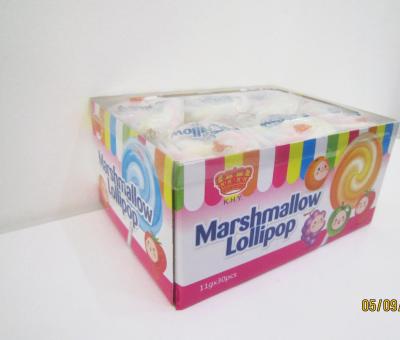 Os doces macios do marshmallow dos doces, 11g coloriram Lollies do marshmallow com Llavor doce